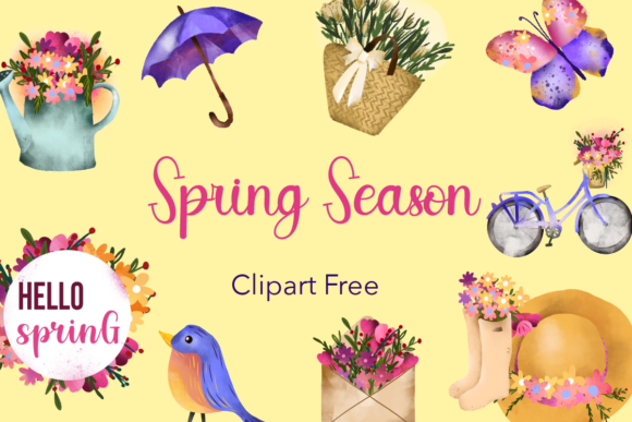 Download Spring Season Clipart Free - Art Collection