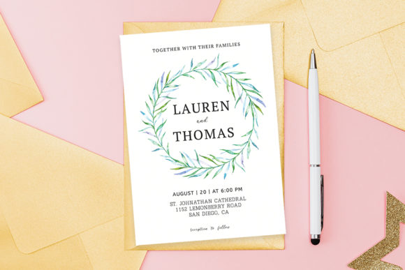 Download Simple Floral Wedding Template - Floral Collection