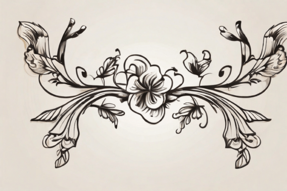 Download About Hand Drawn Floral Decorative Borde - Floral Collection