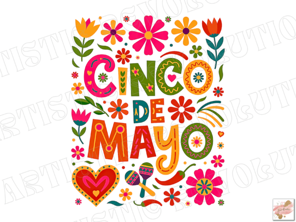 Download Cinco De Mayo Boho Floral Mexican Design - Floral Collection